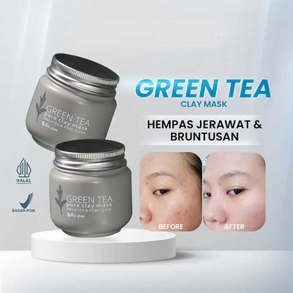 Ms Glow Green Tea Clay Mask 100g