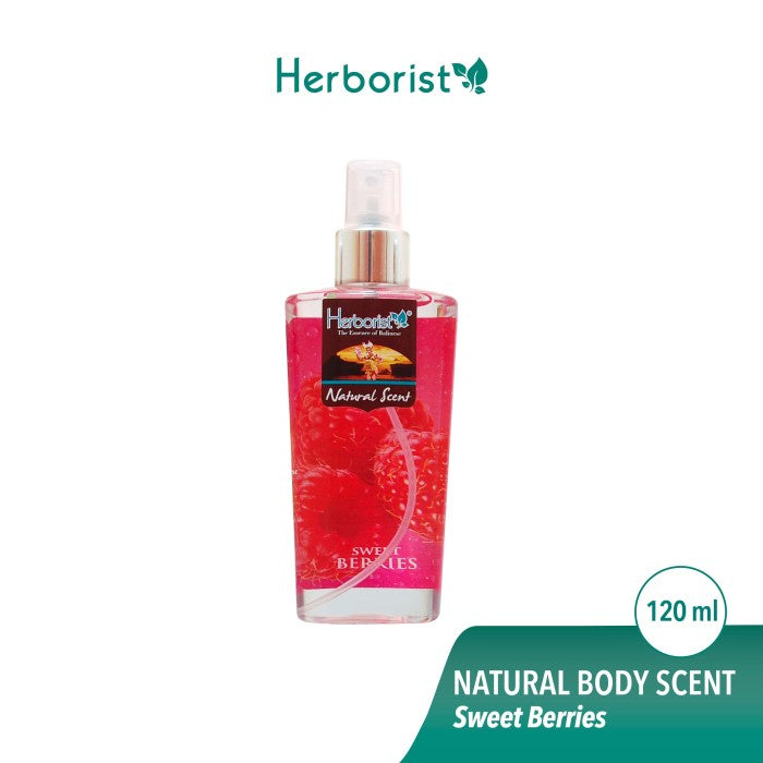 Herborist Natural Body Scent Parfum Sweet Berries | 120ml