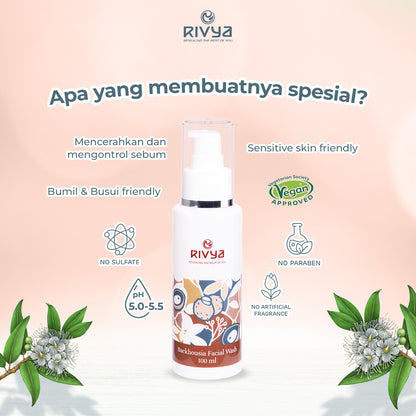 Rivya Backhousia Facial Wash | 100 ml