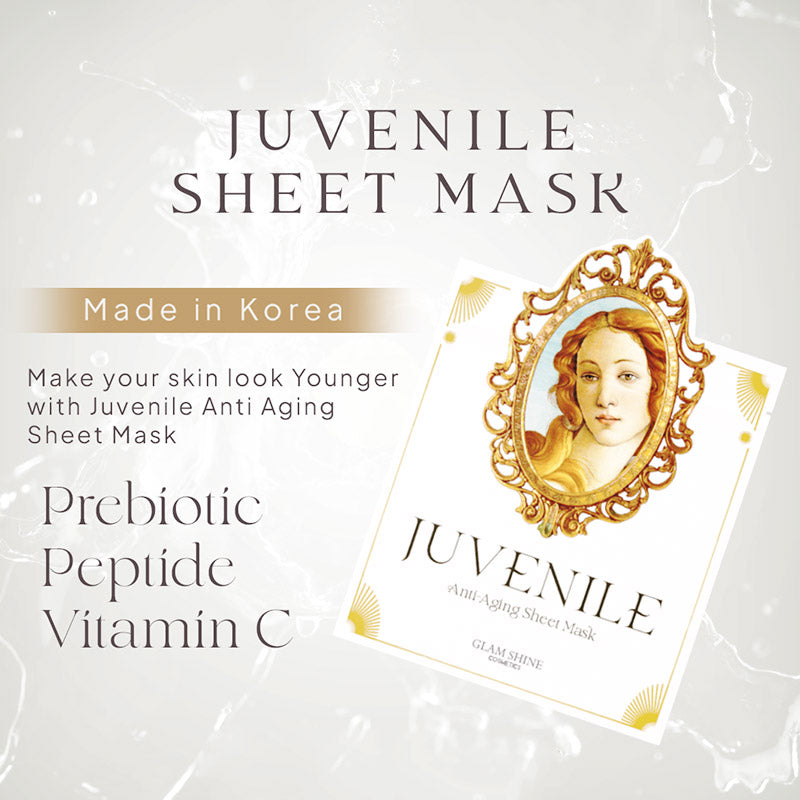 Glam Shine Juvenille Anti-Aging Sheet Mask 28g