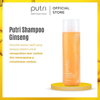 Putri With Nusilk Technology Shampoo With Ginseng Extract 200ml