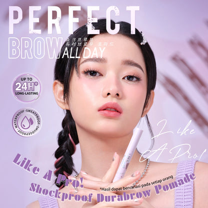 Barenbliss Like A Pro Shockproof Durabrow Pomade - 02 Dark Brown