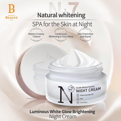 Premiere Beaute Luminous White Series Glow Brightening Night Cream | 30 g