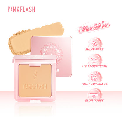 PINKFLASH DUO EFFECT PRESSED POWDER PF-F17 YL01