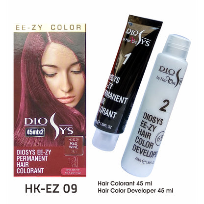 Diosys Hair Colour 09 Red Wine | 100 ml