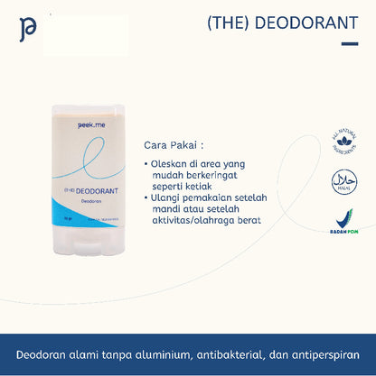 Peek Me Naturals The Deodorant | 15 g