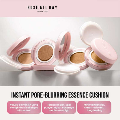 ROSE ALL DAY The Realest Lightweight Essence Cushion - Caramel