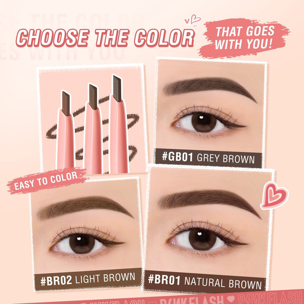 PINKFLASH MULTI-USE EYEBROW PENCIL BR02