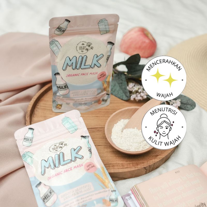 Oh My Skin! Masker Organik - Milk | 65 g