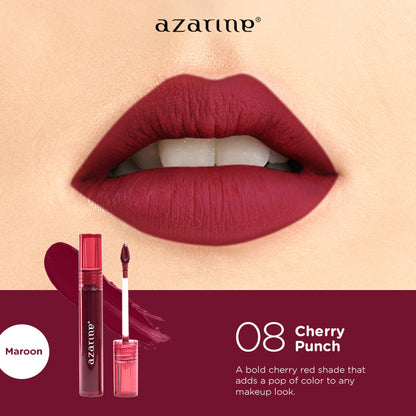 Azarine Velvety Lippie Cocho Cherry Punch - Shade 08