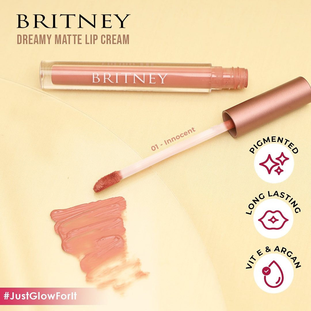 Britney Dreamy Matte Lip Cream 01 Innocent | 10 g