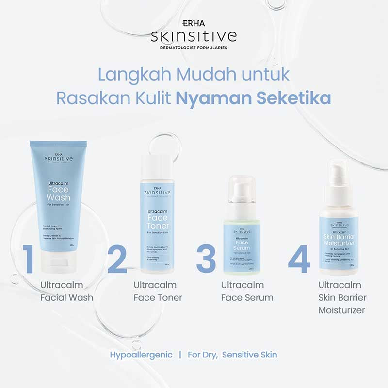 ERHA Skinsitive Ultracalm Face Serum 30 ml