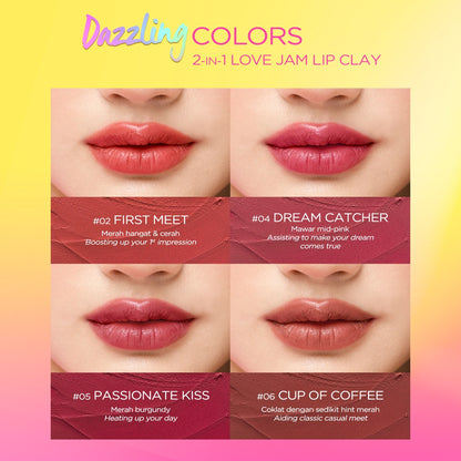 DAZZLE ME 2-in-1 Love Jam Lip Clay 04 Dream Catcher