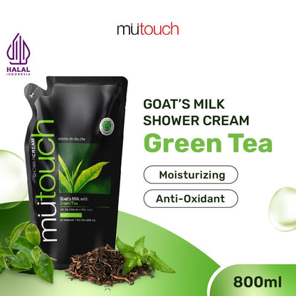 Mutouch Shower Cream With Green Tea Refill | 800ml