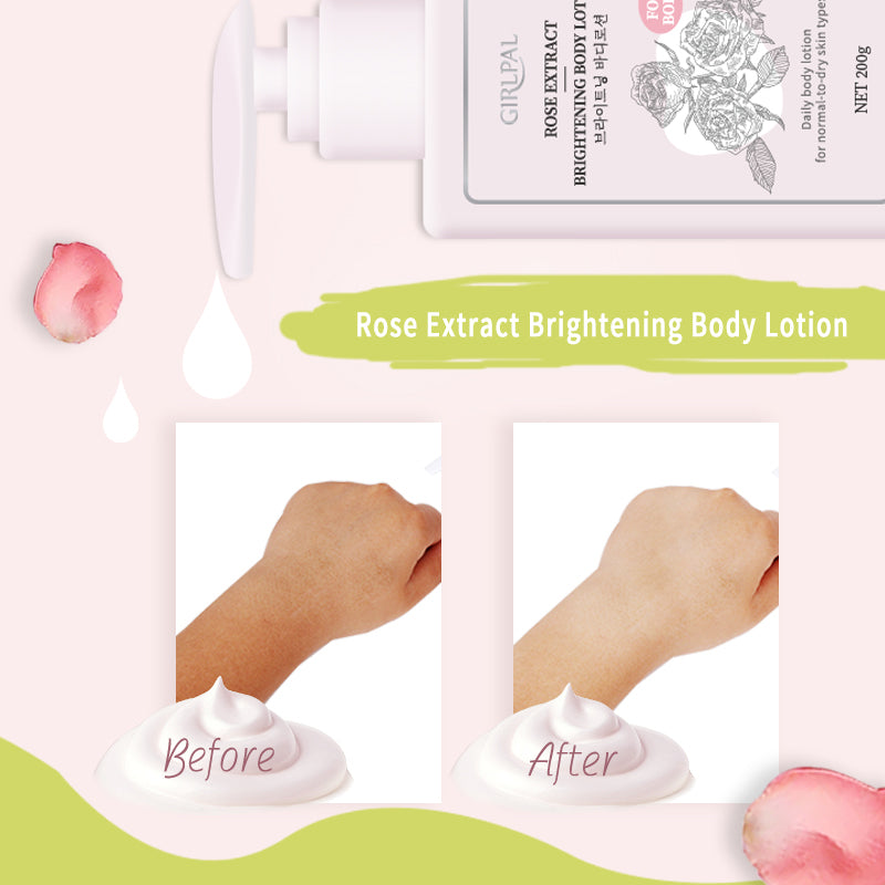 Girlpal Rose Brightening Body Lotion | 200 ml