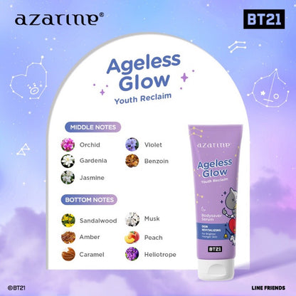 Azarine BT21 Body Lotion Serum Ageless Glow | 100 ml