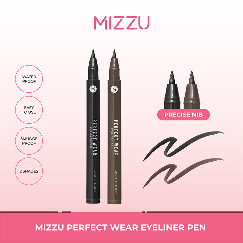 Mizzu Eyeliner Pen Perfect Wear Brown | 1.3ml