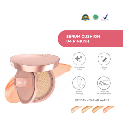 Hanasui Serum Cushion - Pinkish 04