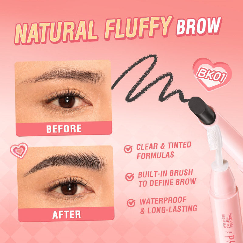 PINKFLASH SETTING BROW WAX BK01