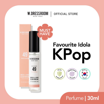 W DRESSROOM Dress & Living Clear Perfume No. 49 Peach Blossom (30ml)