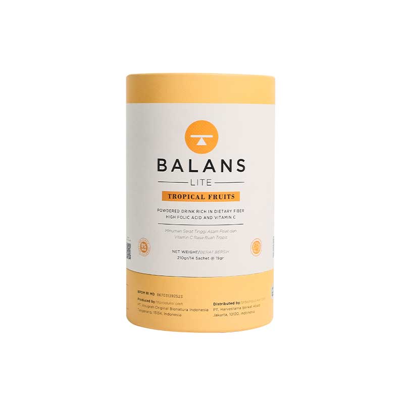 Balans Lite Tropical Fruit Fiber & Probiotics Drink | 210 g