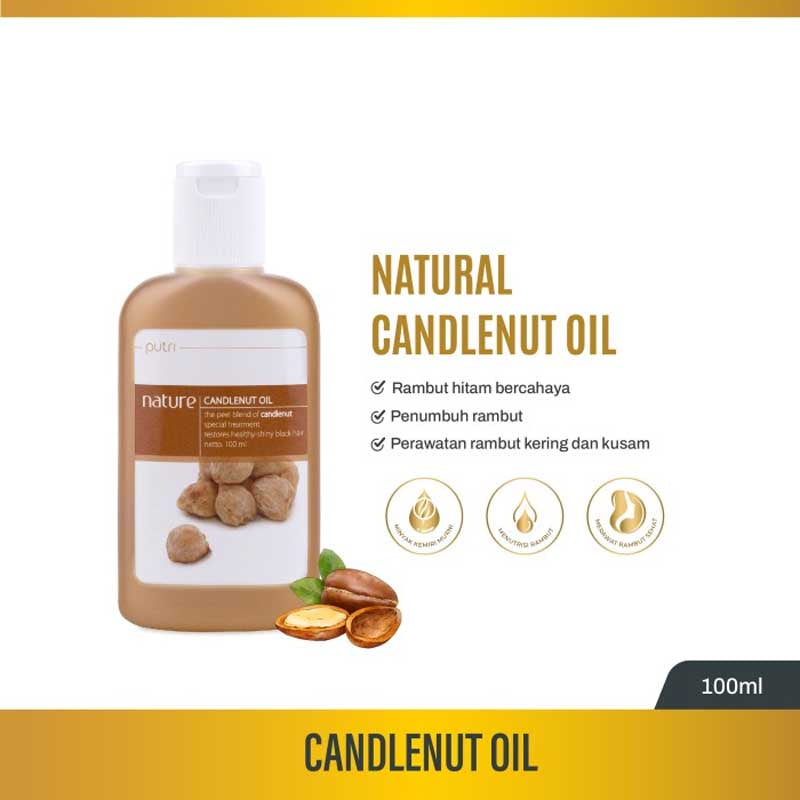 Putri Nature Candlenut Oil 100ml