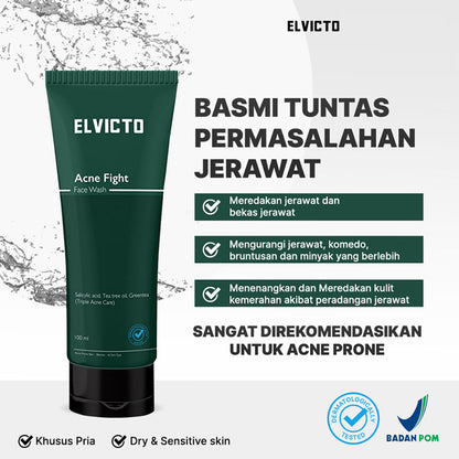 Elvicto Acne Fight Face Wash | 100 ml