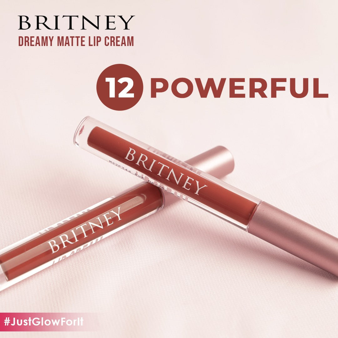 Britney Dreamy Matte Lip Cream 12 Powerful | 10 g