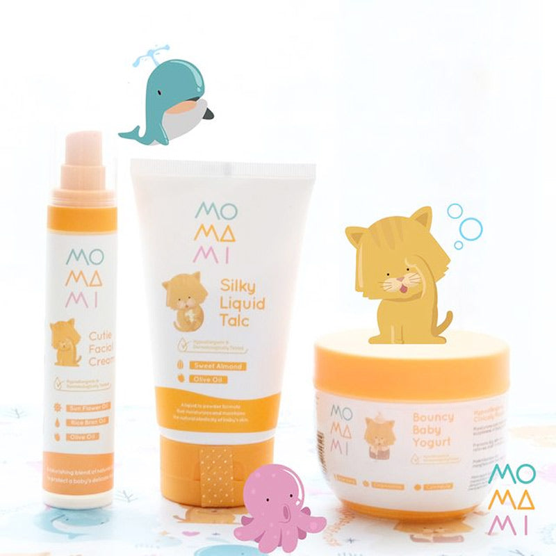 MoMaMi Silky Liquid Talc - Lotion & Cream Bayi 70ml