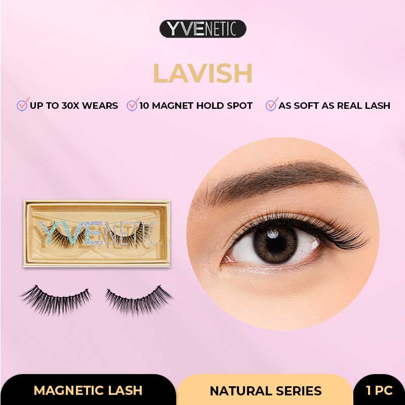 Yvenetic Magnetic Eyelash Lavish (Natural Series) 0.5g