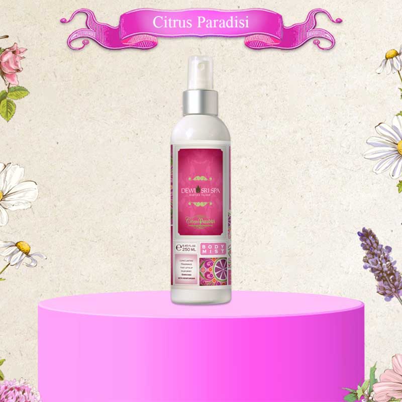 Dewi Sri Spa Citrus Paradisi Body Mist 250ml