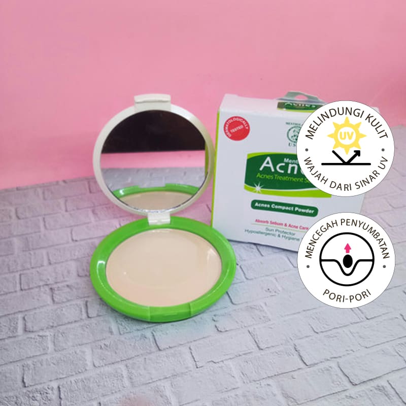 ACNES Compact Powder Natural Beige 14gr