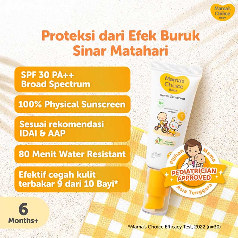 Mama's Choice Baby Gentle Sunscreen SPF30++ 30g