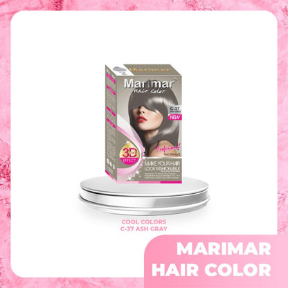 Marimar Hair Color C-37 Ash Grey