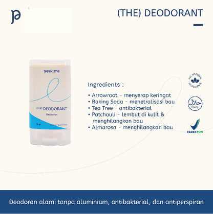 Peek Me Naturals The Deodorant | 15 g