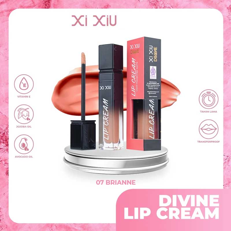 Xi Xiu Divine Lip Cream Light Pigmented Matte 07 | 4 g