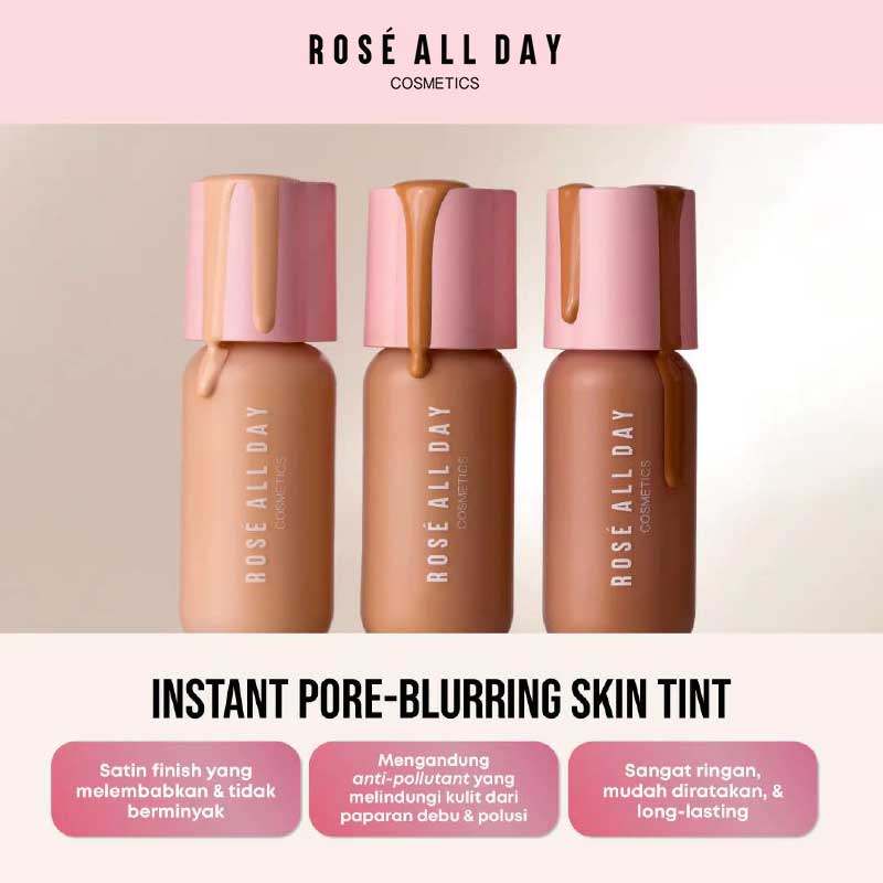 ROSE ALL DAY The Realest Lightweight Skin Tint - Caramel