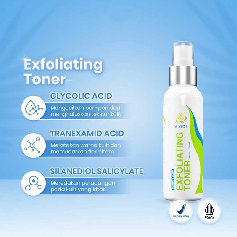 VIODI Ultimate Glow - Exfoliating Toner 100 ml