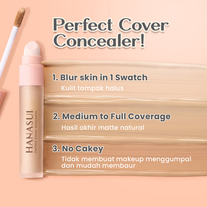 HANASUI Perfect Cover Concealer Fair 01 | 4.5 gr