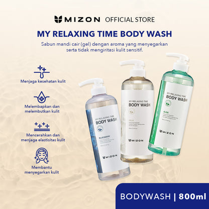 Mizon My Relaxing Time Body Wash [Milk]