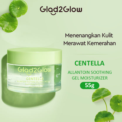 Glad2Glow Centella Allantoin Soothing Gel Moisturizer | 55 g