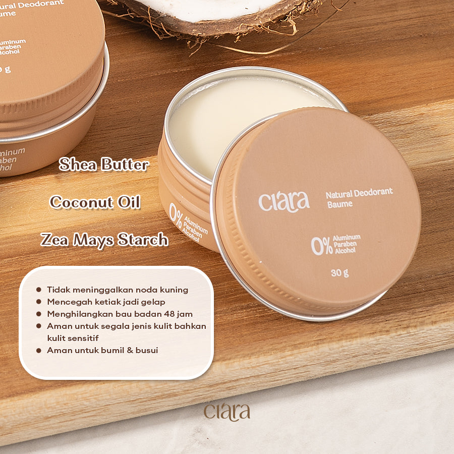 Ciara Natural Deodorant | 30 g