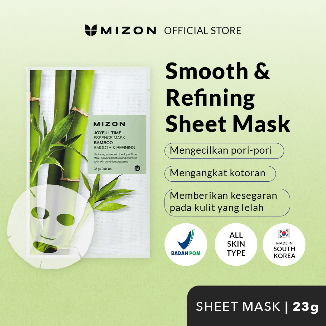 Mizon Joyful Time Essence Mask - Bamboo