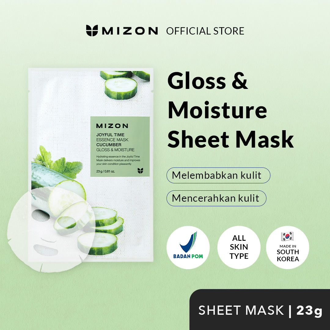 Mizon Joyful Time Essence Mask - Cucumber