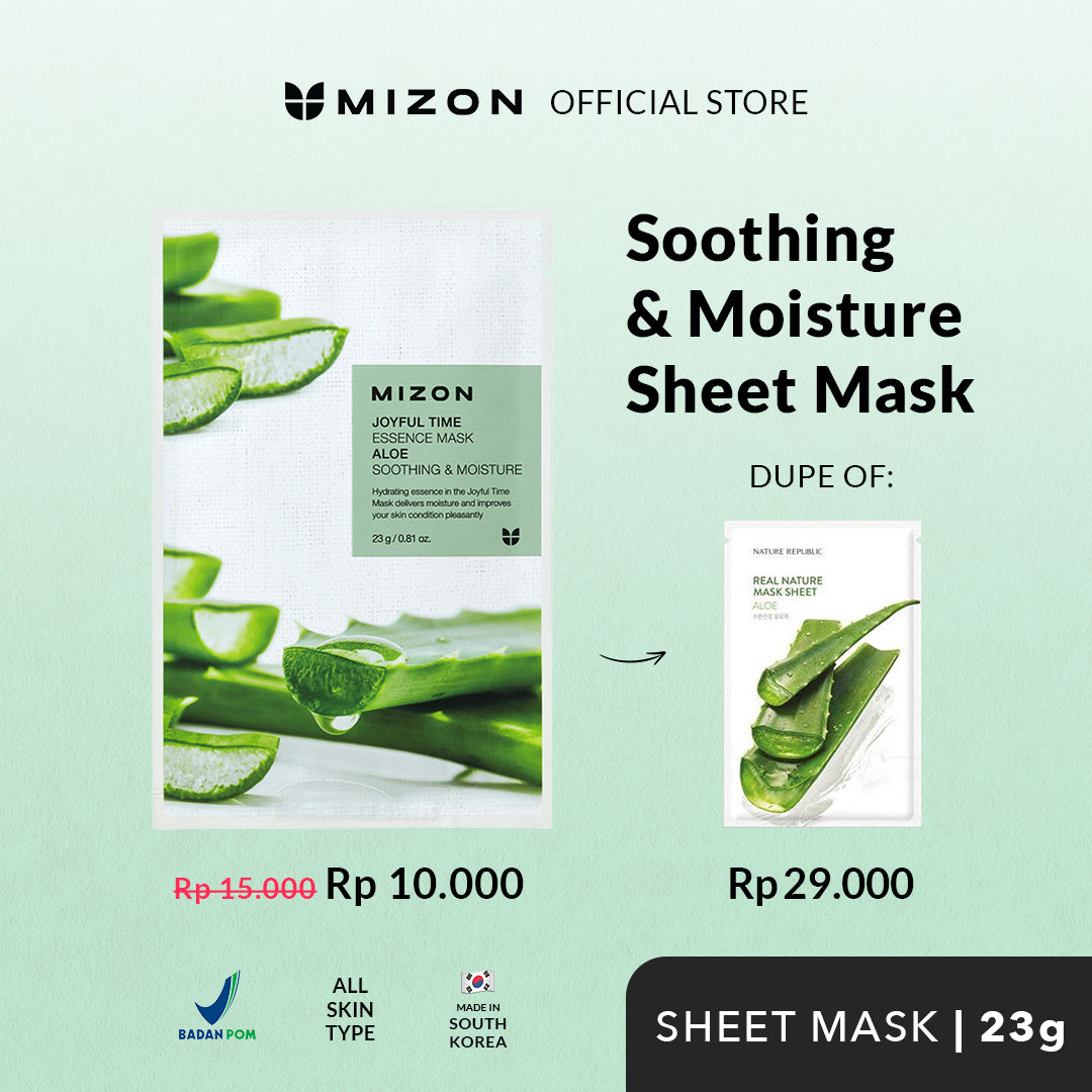 Mizon Joyful Time Essence Mask-Aloe