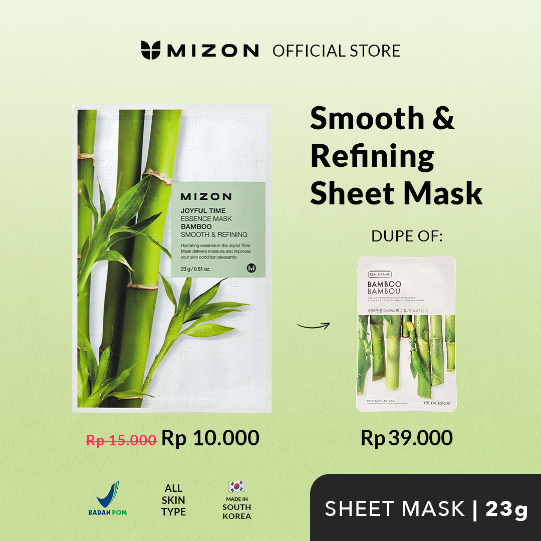 Mizon Joyful Time Essence Mask - Bamboo