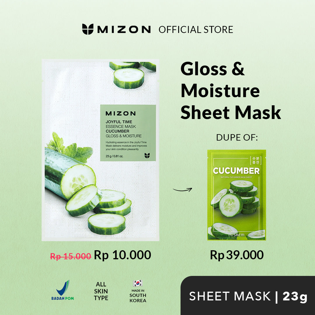 Mizon Joyful Time Essence Mask - Cucumber