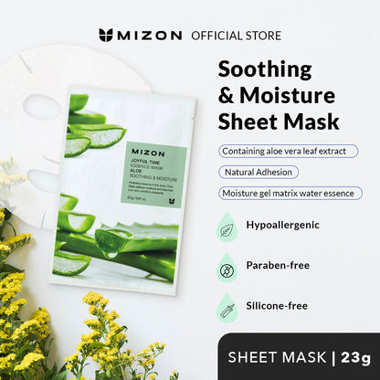 Mizon Joyful Time Essence Mask-Aloe