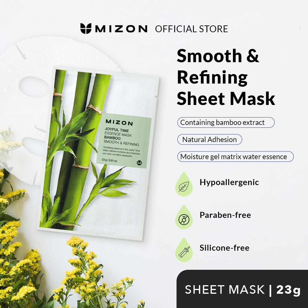 Mizon Joyful Time Essence Mask - Bamboo