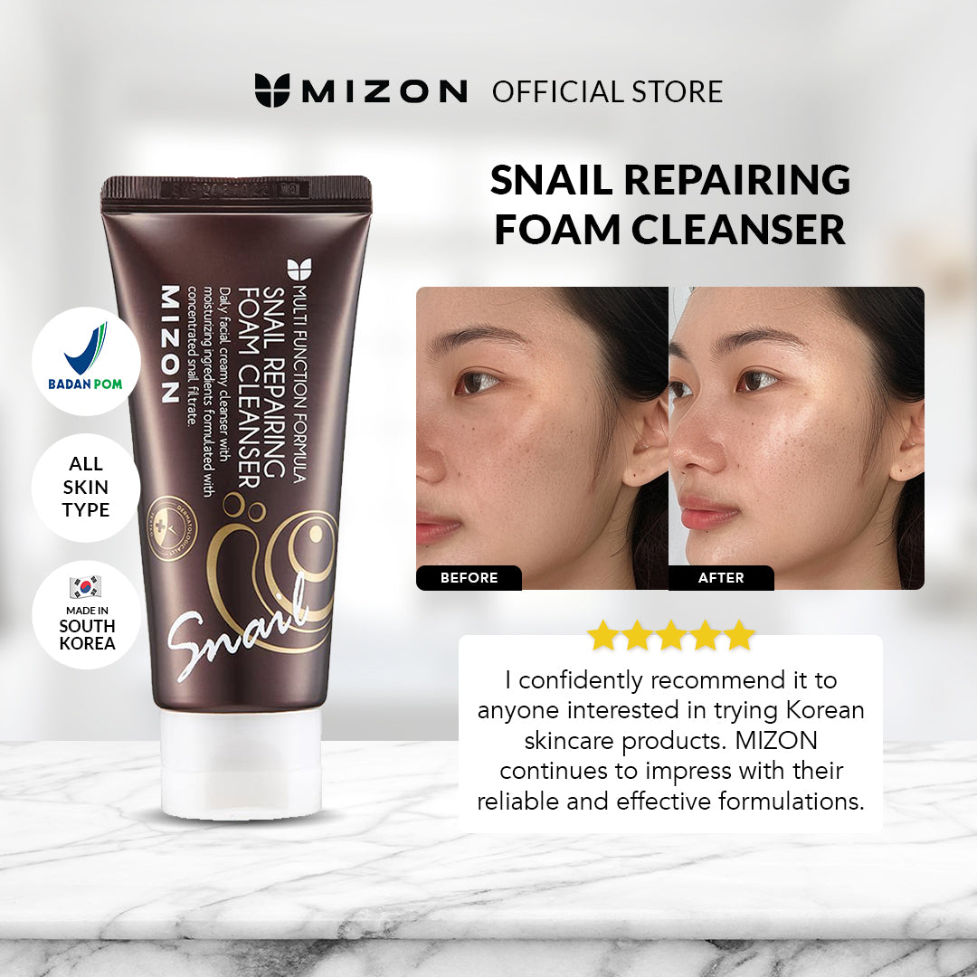 Mizon Snail Repairing Foam Cleanser 60 Ml